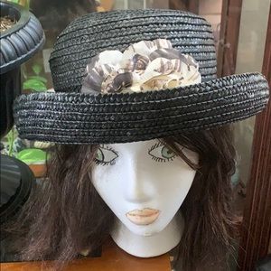 Cute Straw Hat with Flower!